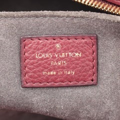 Louis Vuitton Dark Red Jasper Calf Leather Sofia Coppola SC Bag GM Speedy 861632