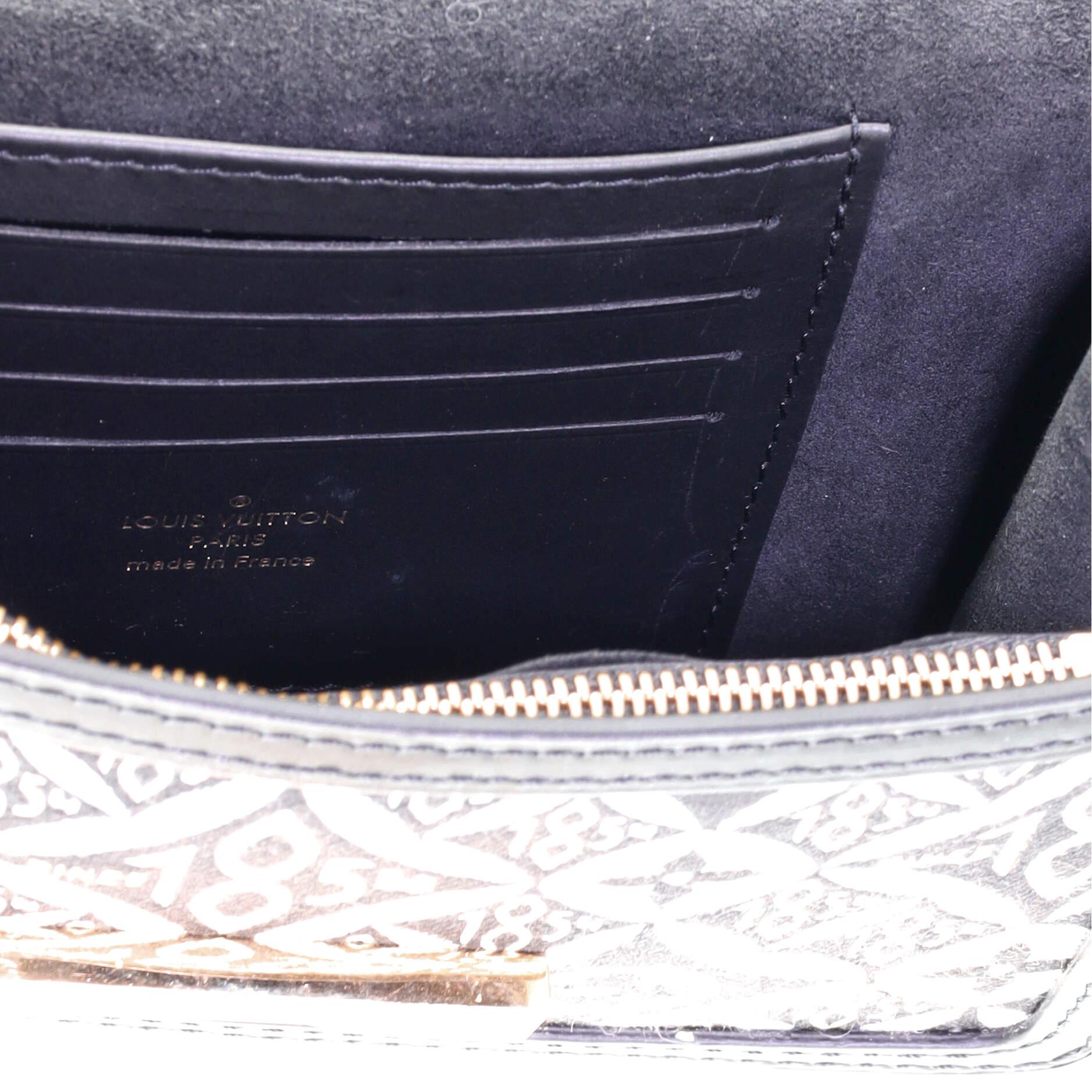 Black Louis Vuitton Dauphine Chain Wallet Limited Edition Since 1854 Monogram Jacquard