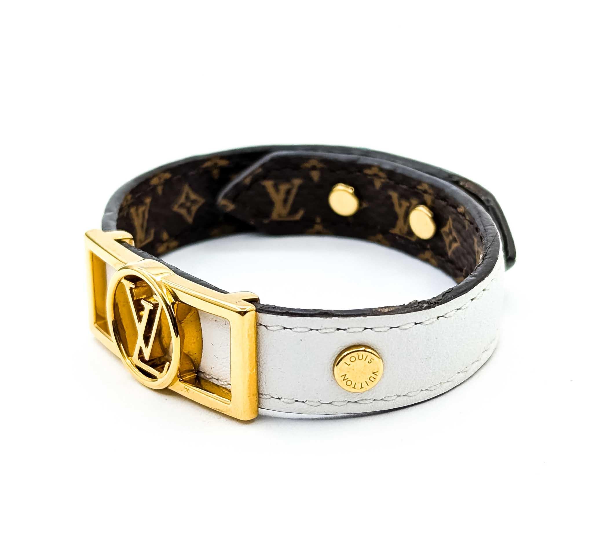 Modern Louis Vuitton Dauphine Monogram Bracelet For Sale