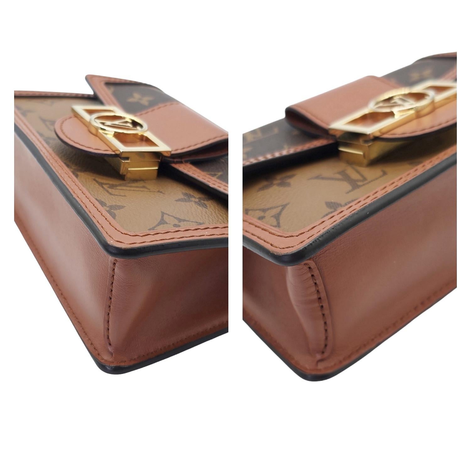 Louis Vuitton Dauphine Reverse Monogram Chain Wallet 2