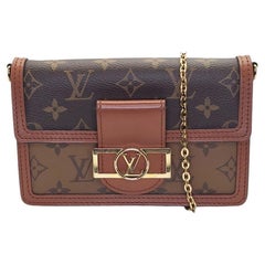 Louis Vuitton Dauphine Reverse Monogram Chain Wallet