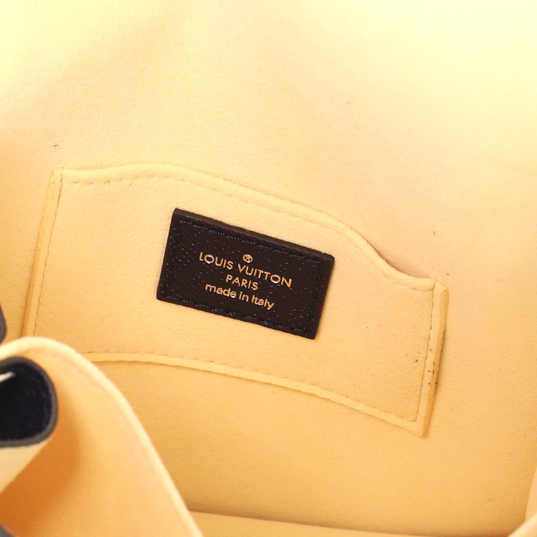 Louis Vuitton Dauphine Shoulder Bag Damier Monogram LV Pop Canvas Mini 1