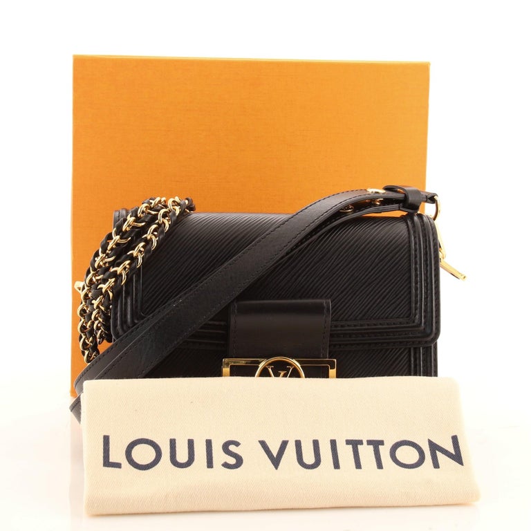 Louis Vuitton Dauphine Shoulder Bag Epi Leather Mini at 1stDibs