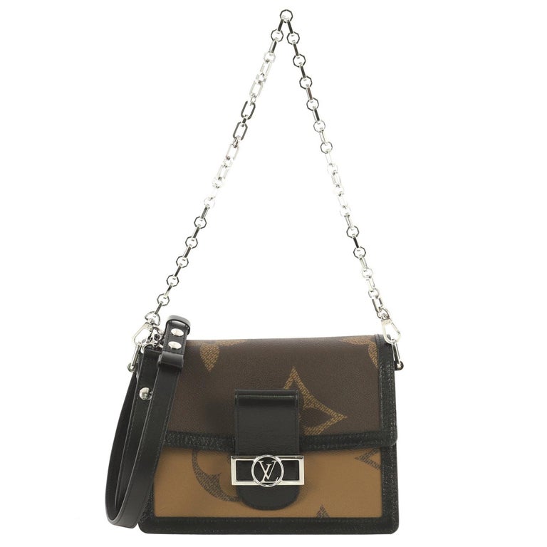 Louis Vuitton Dauphine Shoulder Bag Limited Edition Reverse Monogram Giant  MM