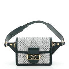 Louis Vuitton Dauphine Umhängetasche Malletage Monogram Denim Mini