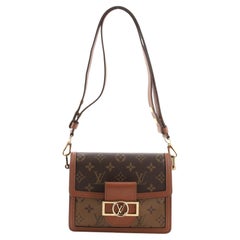 Louis Vuitton Brown Monogram Mini Dauphine Bag – The Closet