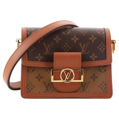 Louis Vuitton Dauphine Mini Snow/Backberry in Taurillon Leather with  Gold-tone - US