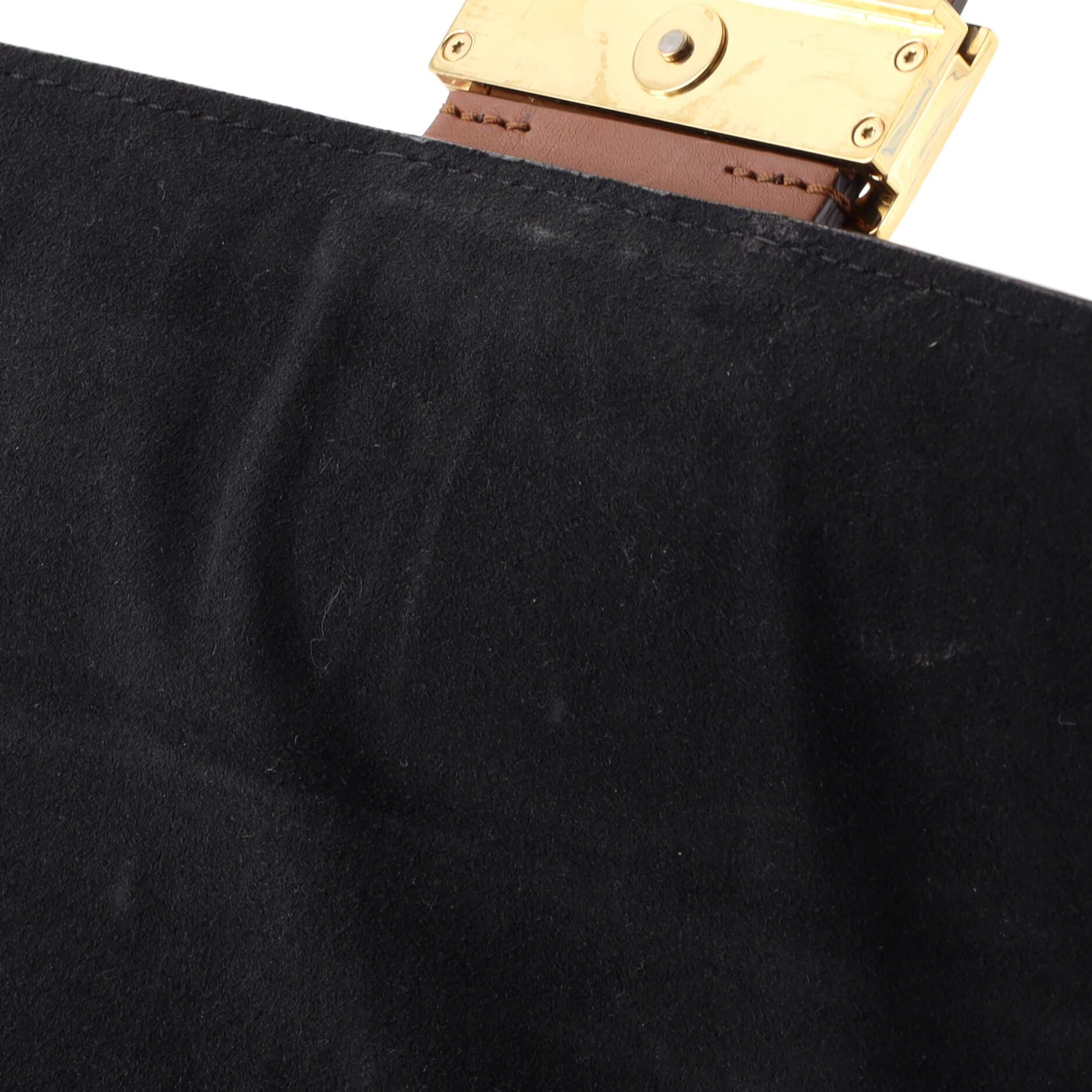 Louis Vuitton Dauphine Shoulder Bag Reverse Monogram Canvas MM In Good Condition In NY, NY