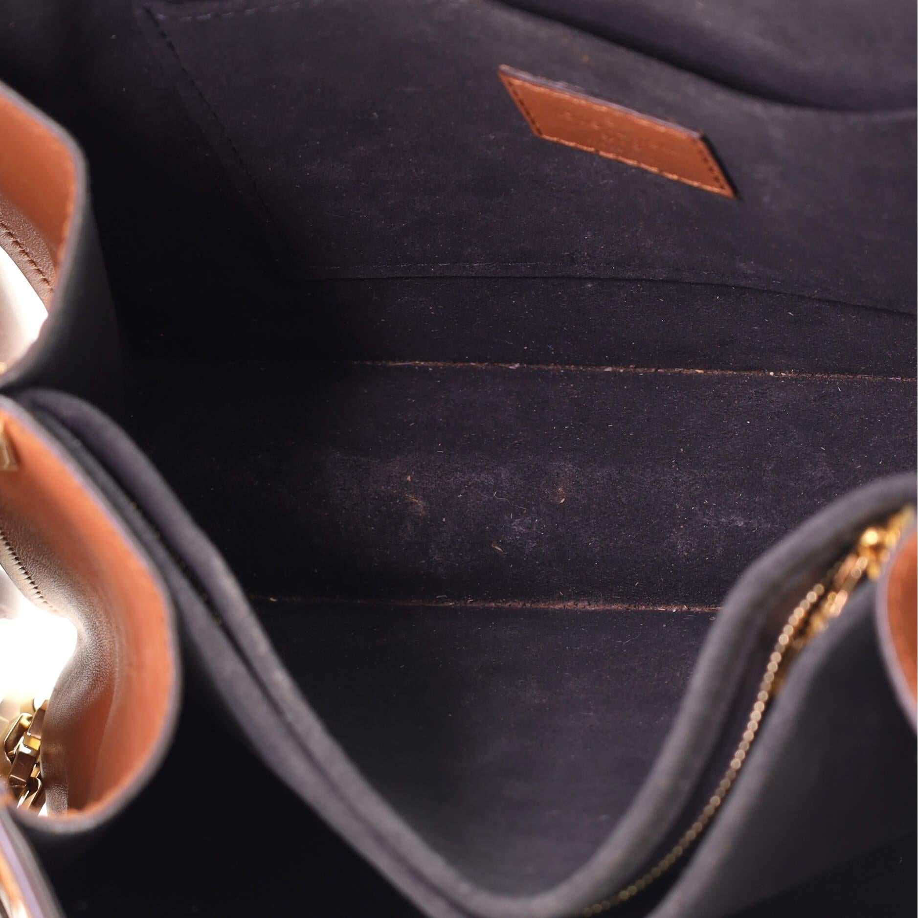 Louis Vuitton Dauphine Shoulder Bag Reverse Monogram Canvas MM 1