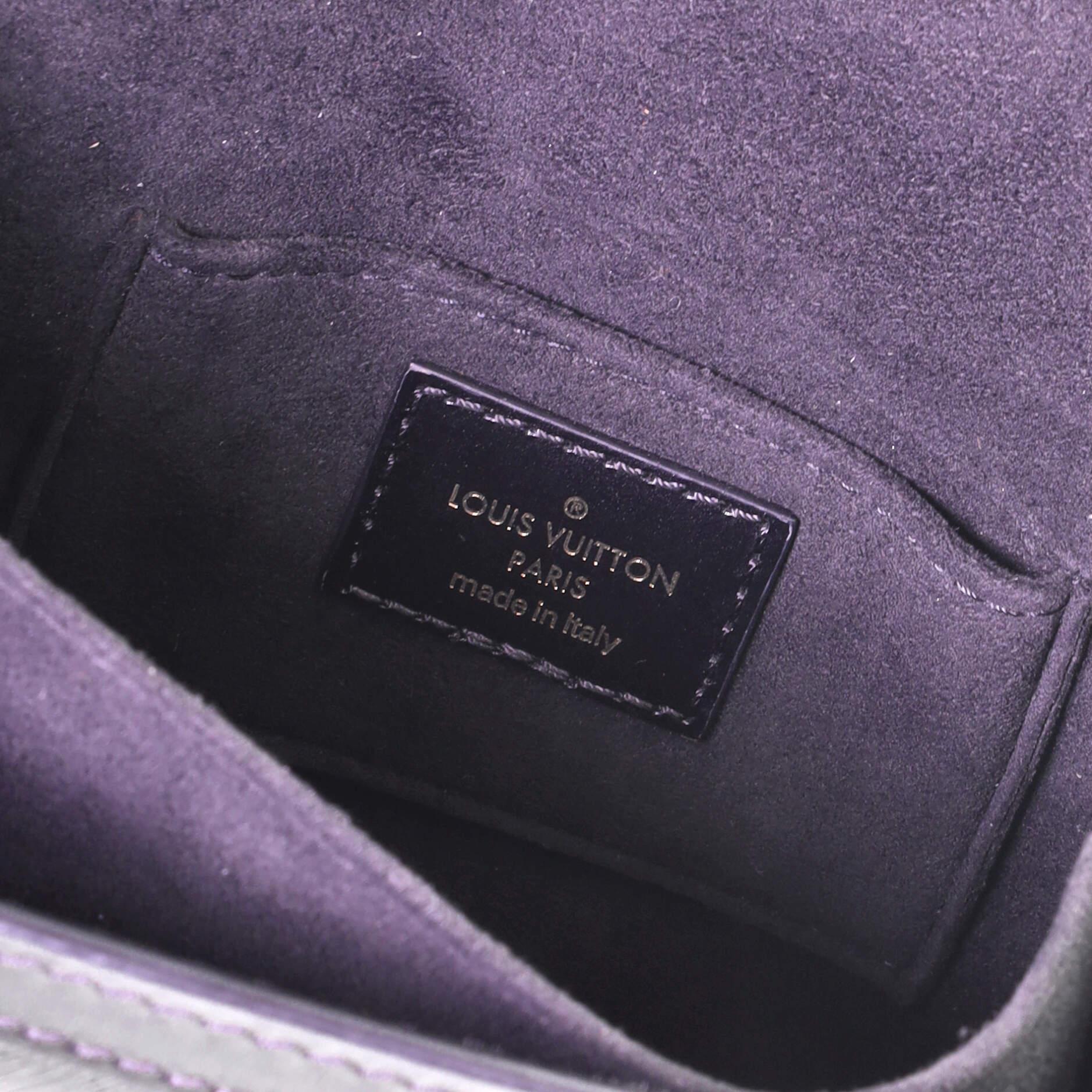 Women's or Men's Louis Vuitton Dauphine Shoulder Bag Studded Leather Mini