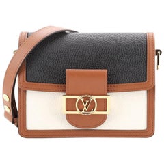 Louis Vuitton Dauphine Shoulder Bag Taurillon Leather Mini