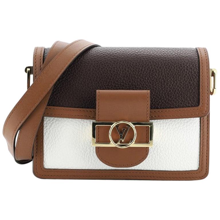 Louis Vuitton brown Dauphine Capitale Top-Handle Bag