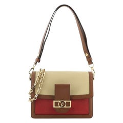 Louis Vuitton Dauphine Shoulder Bag Taurillon Leather MM