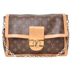 Louis Vuitton Dauphine Soft GM Monogram Borsa a spalla