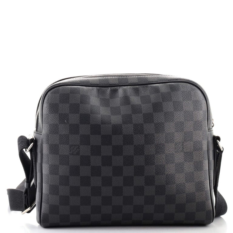 Louis Vuitton Reporter Dayton PM Damier Graphite Shoulder Bag, 1inatrillion