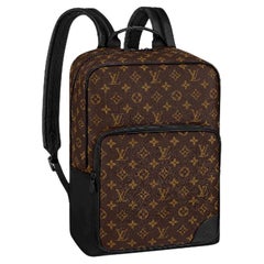 Louis Vuitton Dean Backpack Monogram Macassar Canvas And Cow Leather