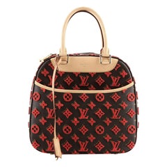 Louis Vuitton Deauville Handbag Monogram Canvas Mini at 1stDibs