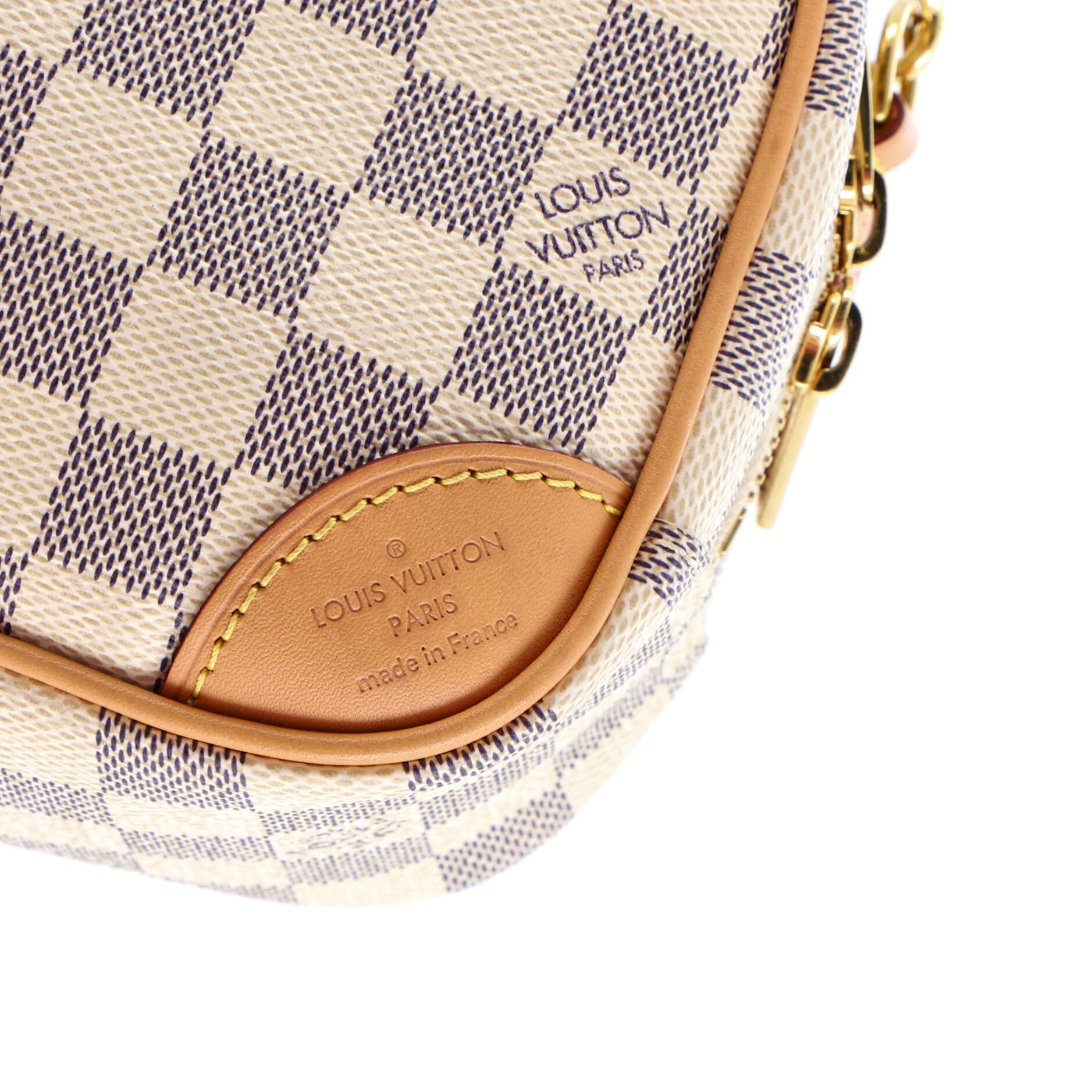 Louis Vuitton Deauville Handbag Damier Mini 4