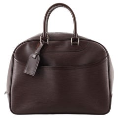 Louis Vuitton Deauville Handbag Epi Leather