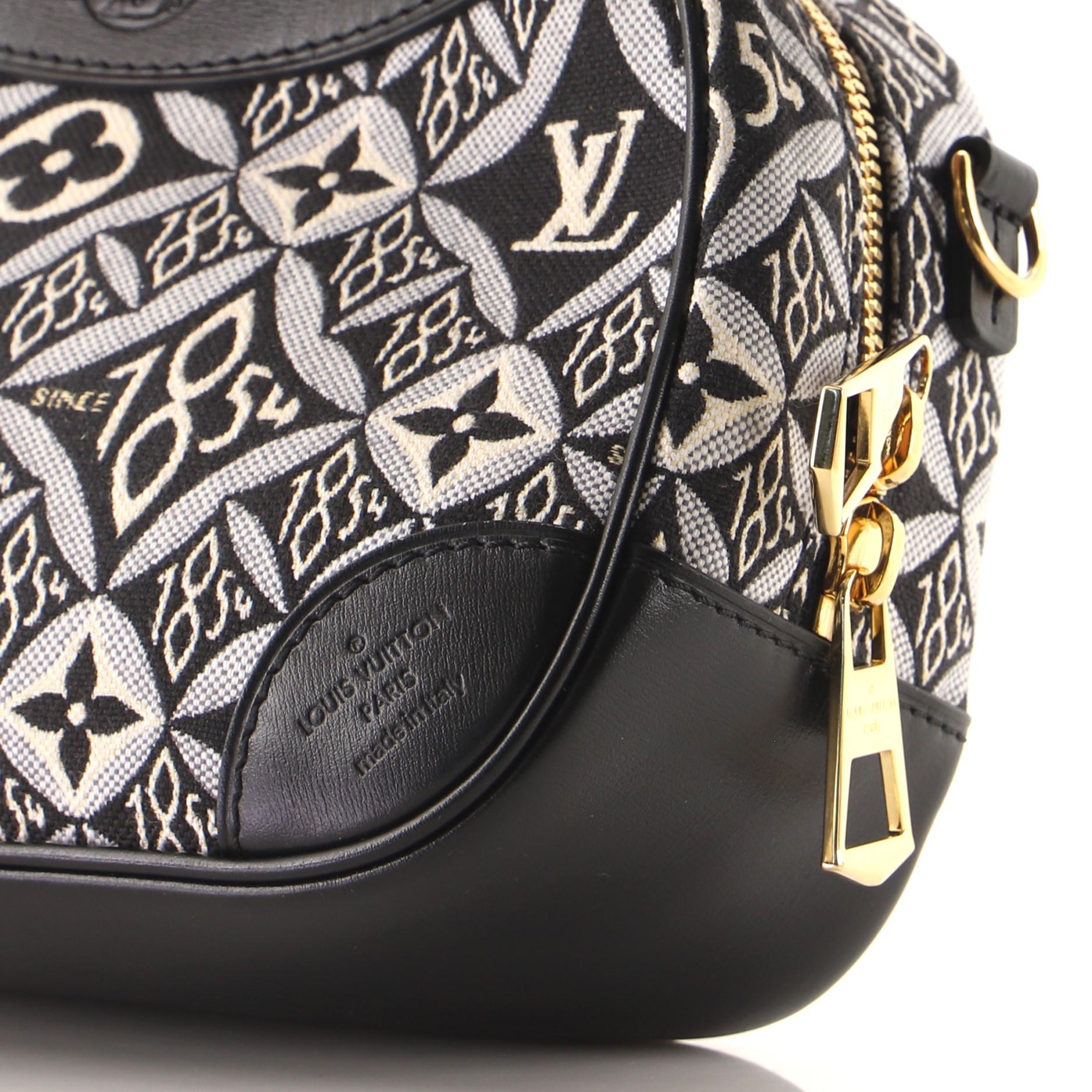 Louis Vuitton Deauville Handbag Limited Edition Since 1854 Monogram Jacquard Min 2