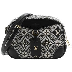 Louis Vuitton Deauville Handtasche Limitierte Auflage seit 1854 Monogramm Jacquard Min