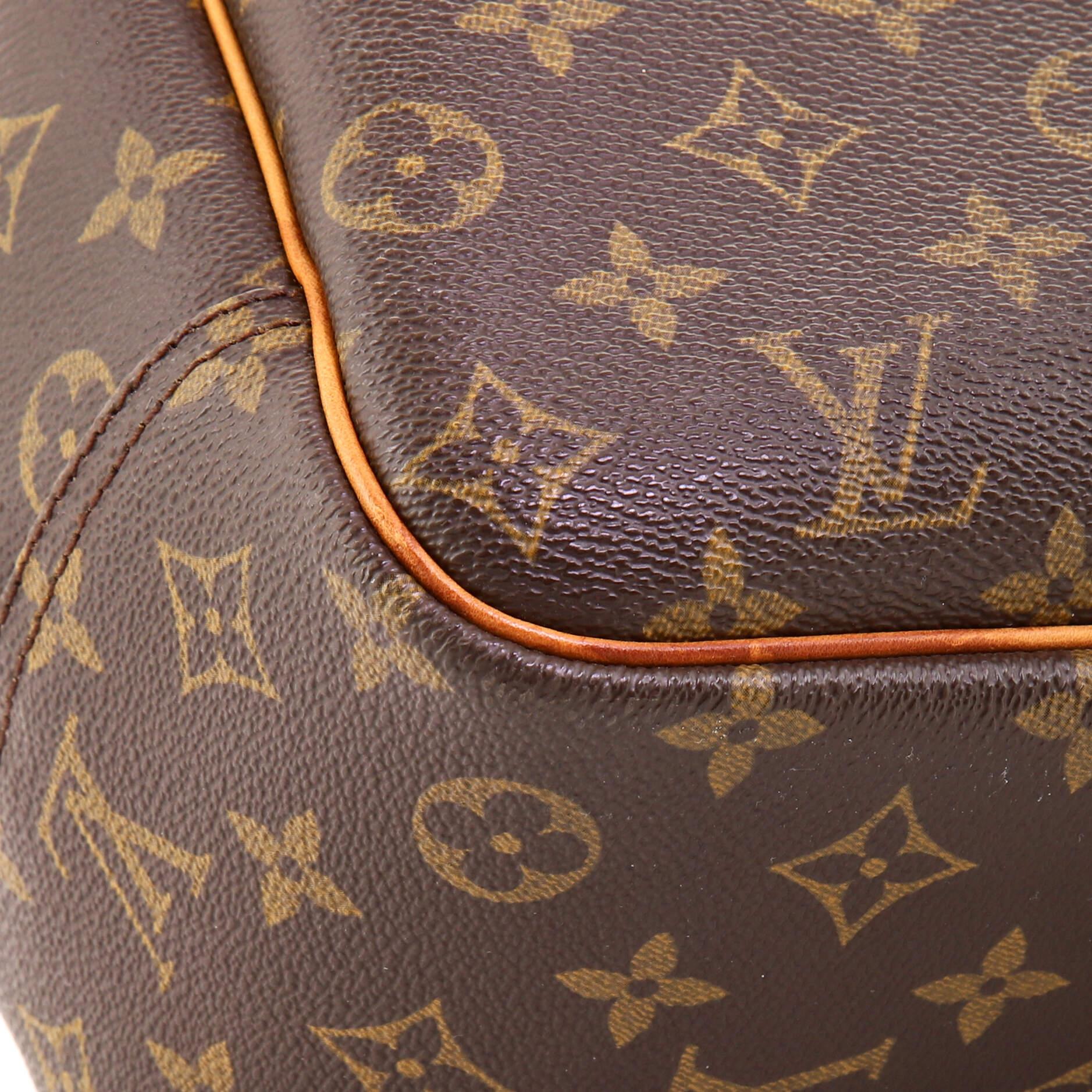 Louis Vuitton Deauville Handbag Monogram Canvas 1