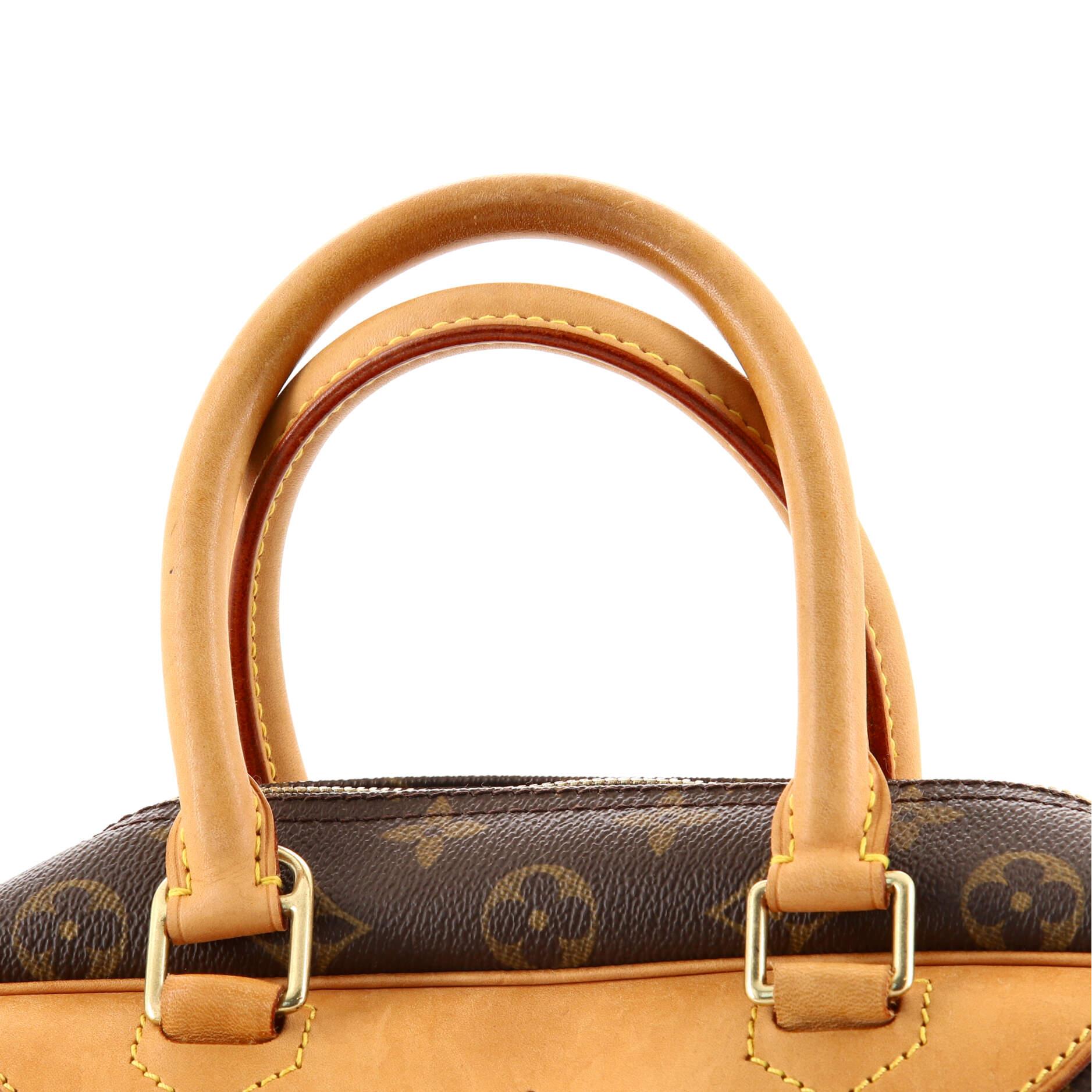 Louis Vuitton Deauville Handbag Monogram Canvas 2