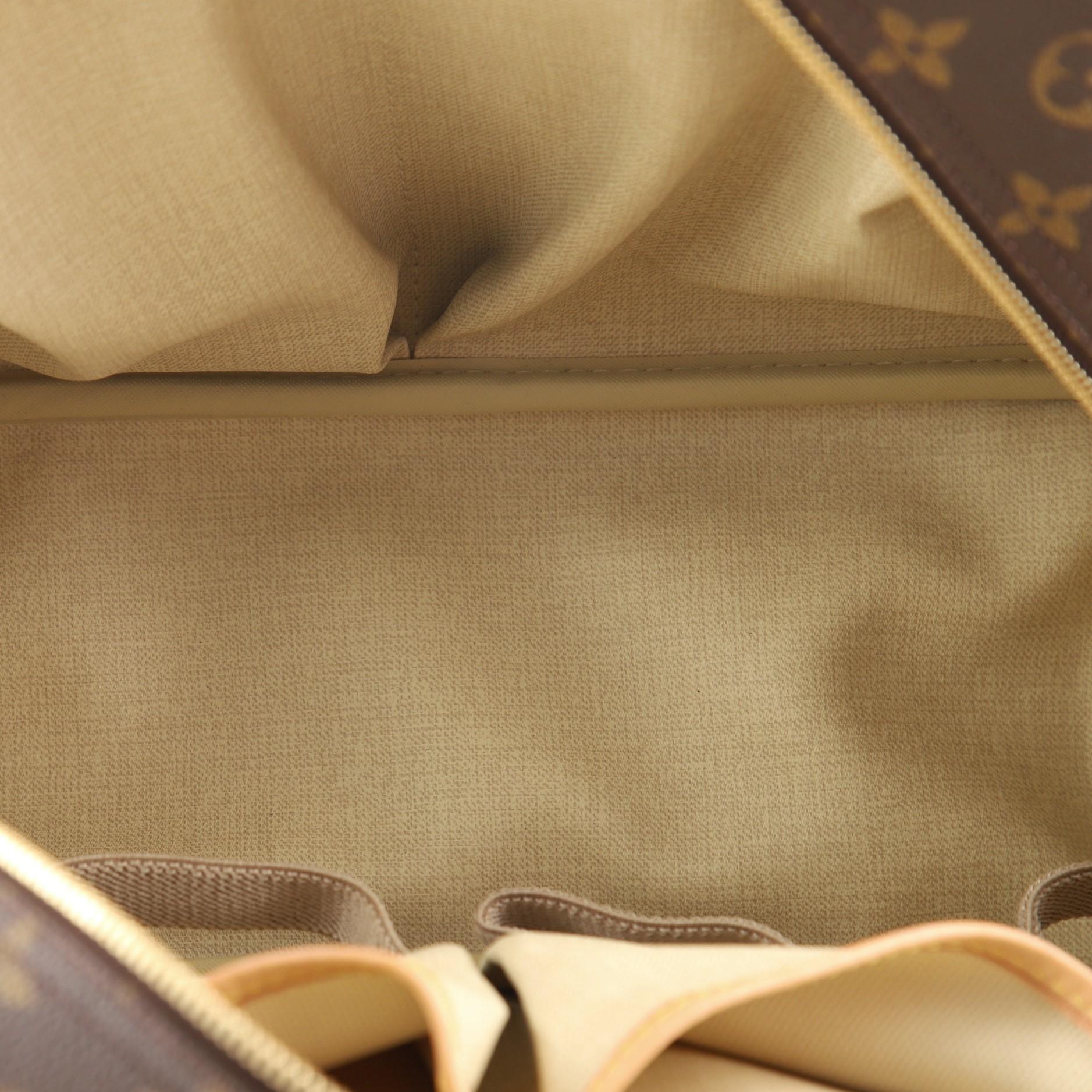 Louis Vuitton Deauville-Handtasche aus Segeltuch mit Monogramm 3