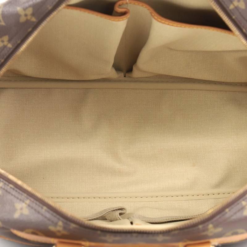 Louis Vuitton Deauville Handbag Monogram Canvas 4