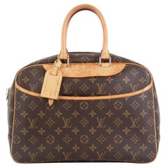 Louis Vuitton Deauville Handbag Monogram Canvas