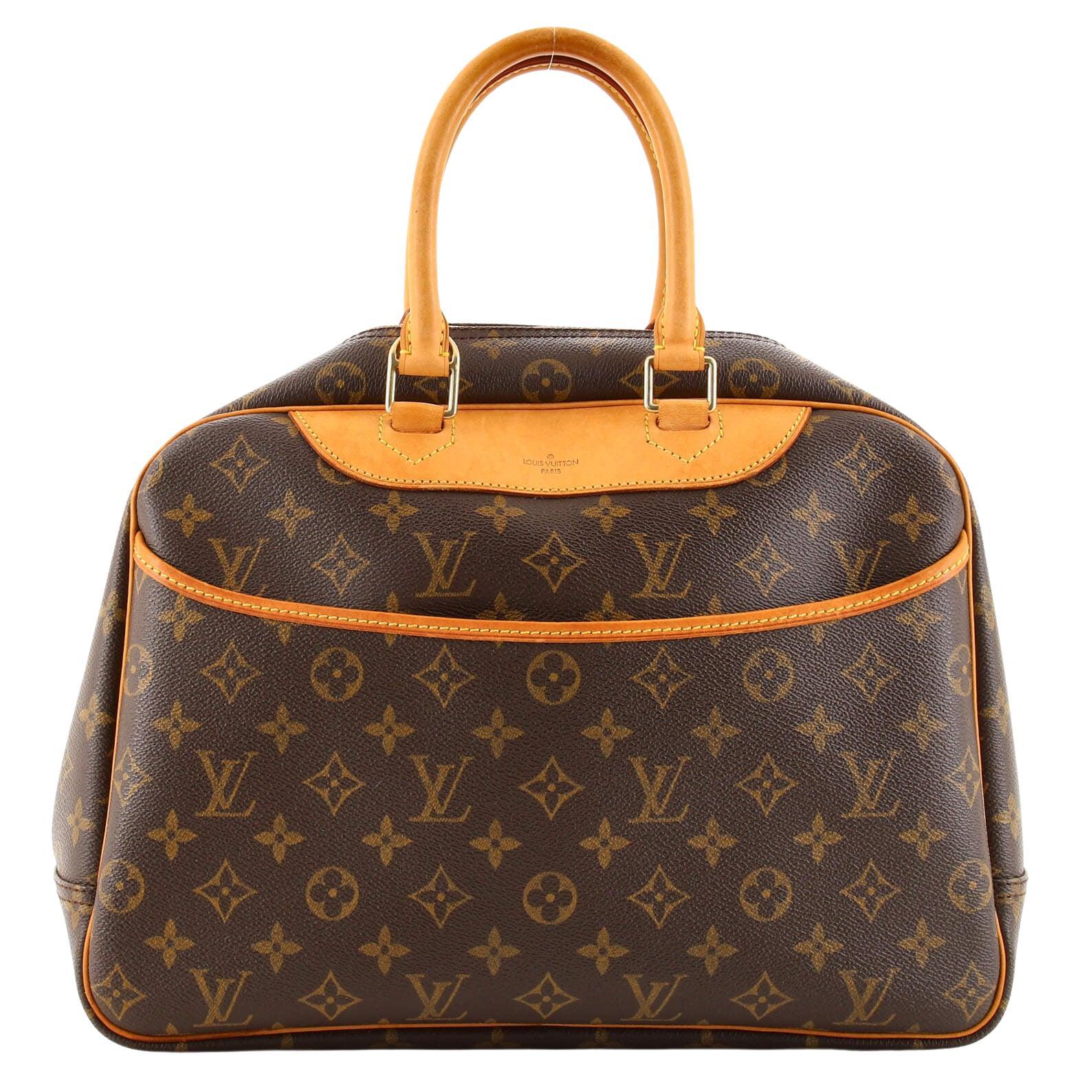 Louis Vuitton Deauville Handbag Monogram Canvas