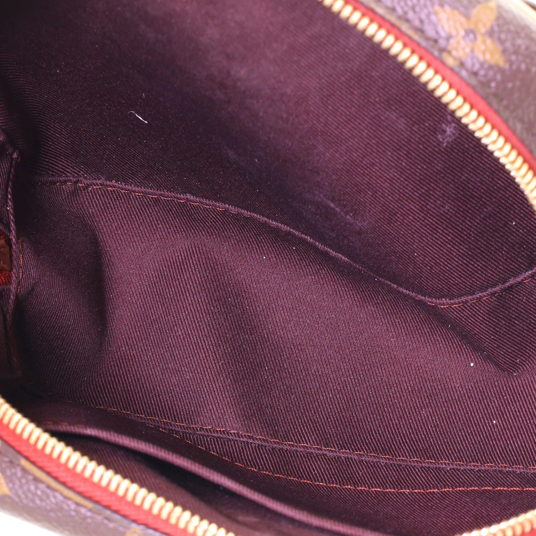 Louis Vuitton Deauville Monogrammierte Canvas-Handtasche Mini 1