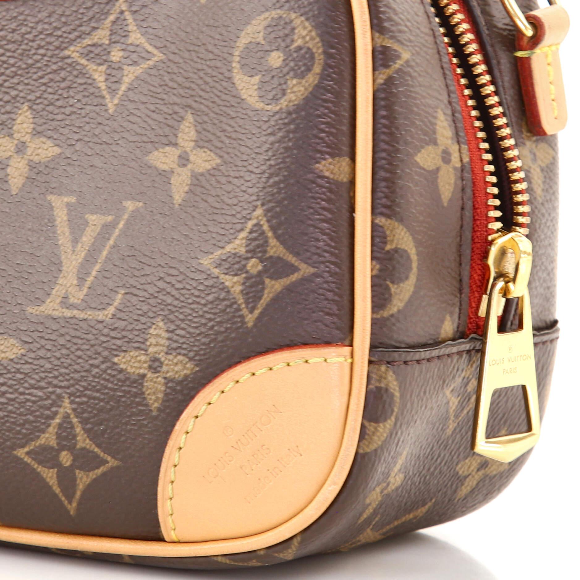 Louis Vuitton Deauville Handbag Monogram Canvas Mini 2