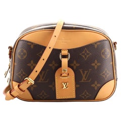 Louis Vuitton Deauville Monogrammierte Canvas-Handtasche Mini