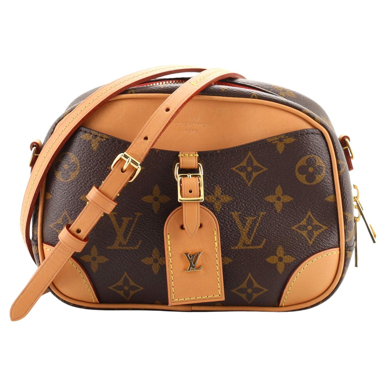 LOUIS VUITTON Monogram Deauville Mini Height: 6 in Width: 3 in Drop: 20 in  Designer ID#: DU2280 Item #: 7226 for Sale in Cary, NC - OfferUp