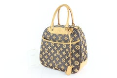 Louis Vuitton Deauville Limited Tuffetage Cube Caramel 6lz1130 Brown Satchel