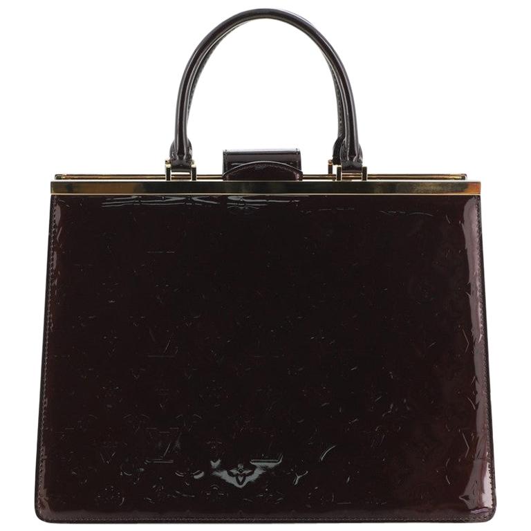 Louis Vuitton Deesse Handbag Monogram Vernis GM