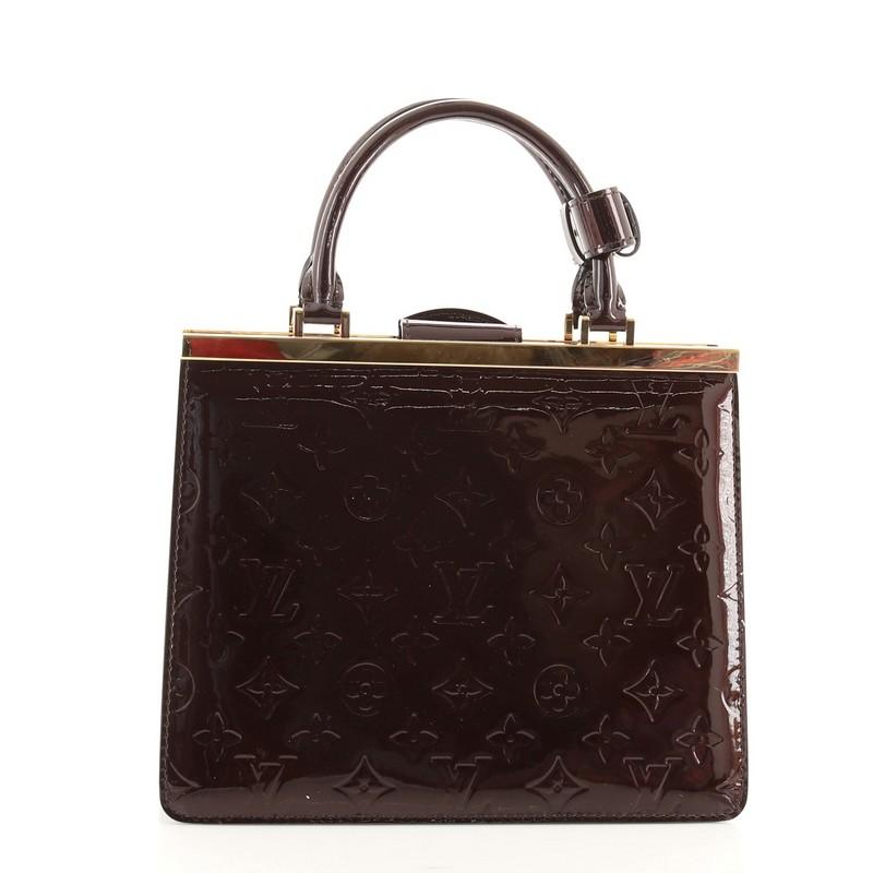 Louis Vuitton Deesse Handbag Monogram Vernis PM In Good Condition In NY, NY