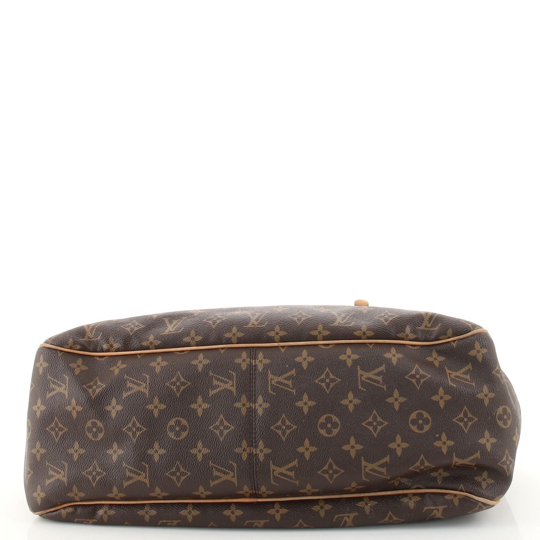 Louis Vuitton Delightful Handtasche mit Monogramm aus Segeltuch GM im Zustand „Relativ gut“ in NY, NY