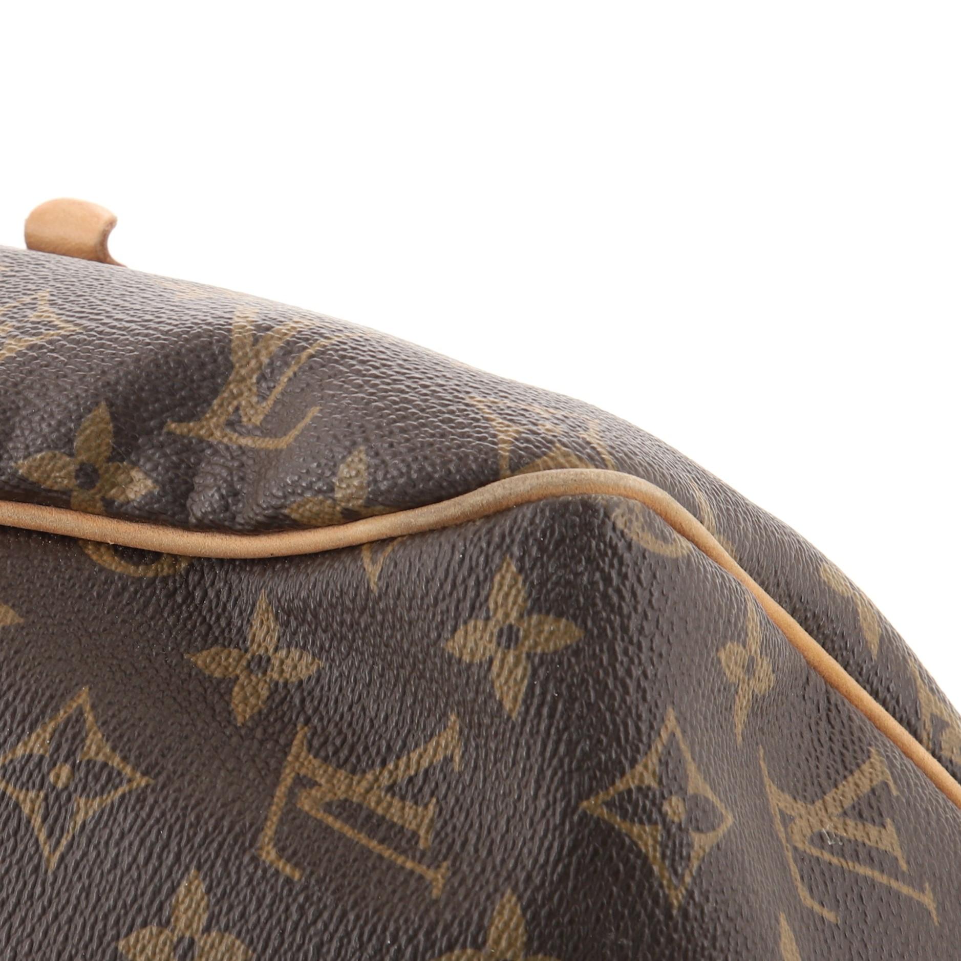 Gray Louis Vuitton Delightful Handbag Monogram Canvas GM