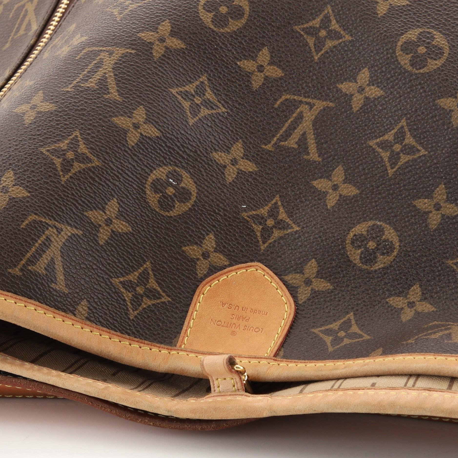 Louis Vuitton Delightful Handtasche mit Monogramm aus Segeltuch GM 4