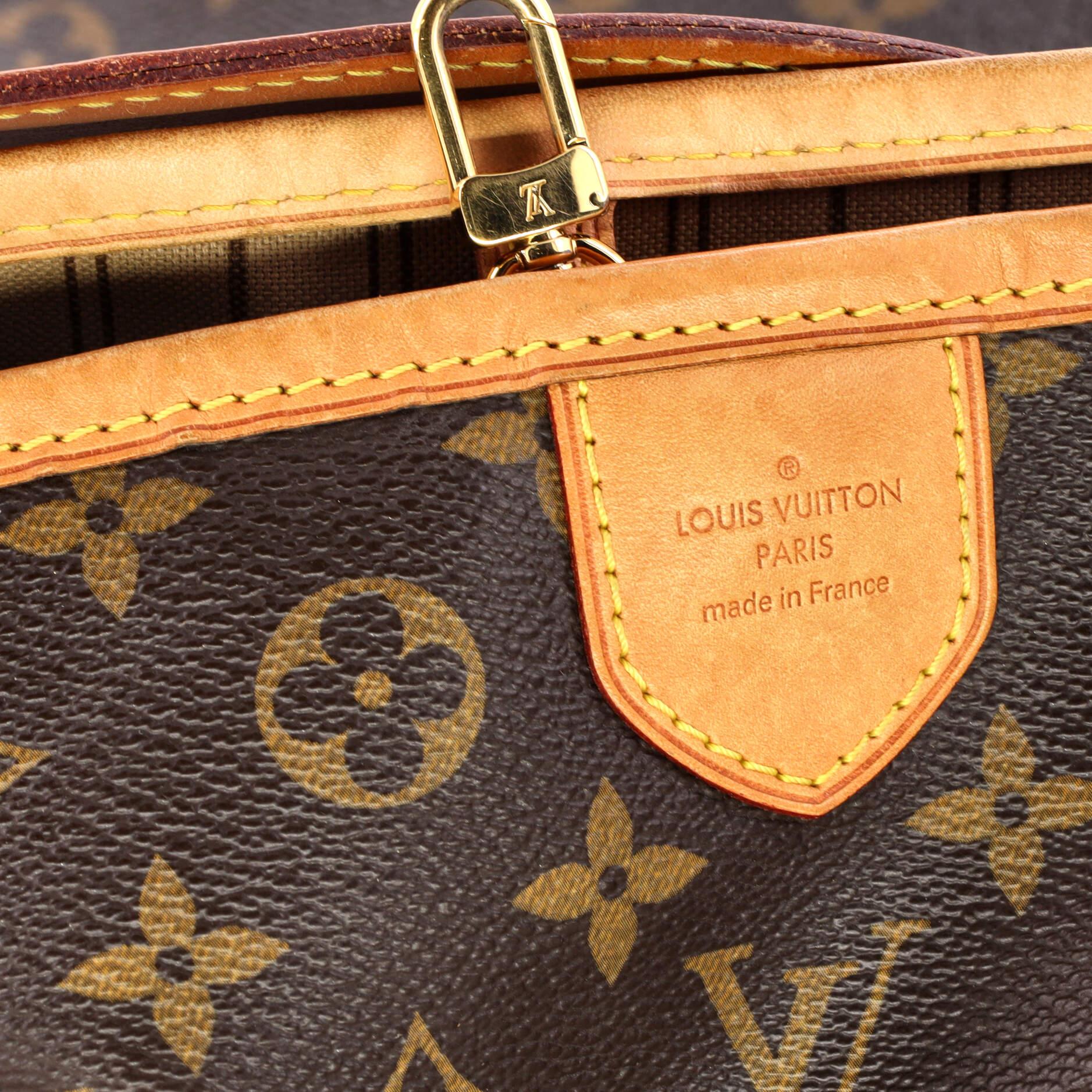 Louis Vuitton Delightful Handbag Monogram Canvas MM 6