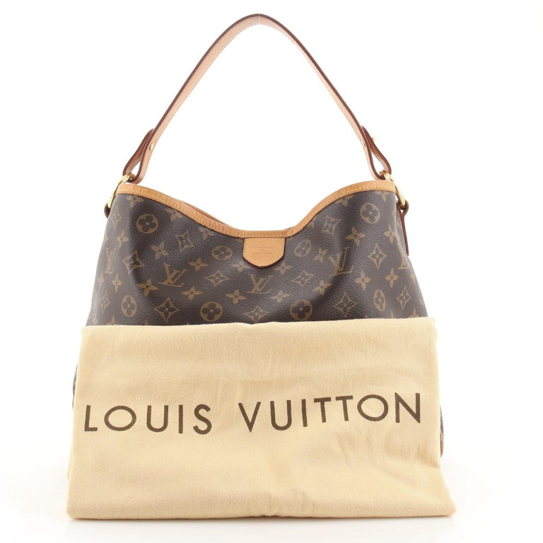 Louis Vuitton Delightful Handbag Monogram Canvas MM at 1stDibs