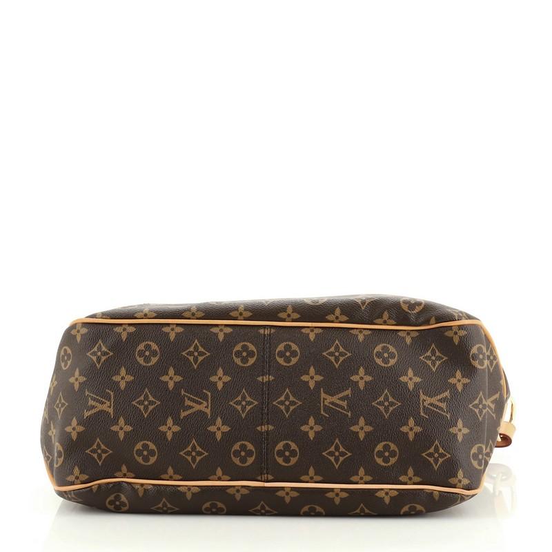 Louis Vuitton Delightful Handbag Monogram Canvas MM In Fair Condition In NY, NY