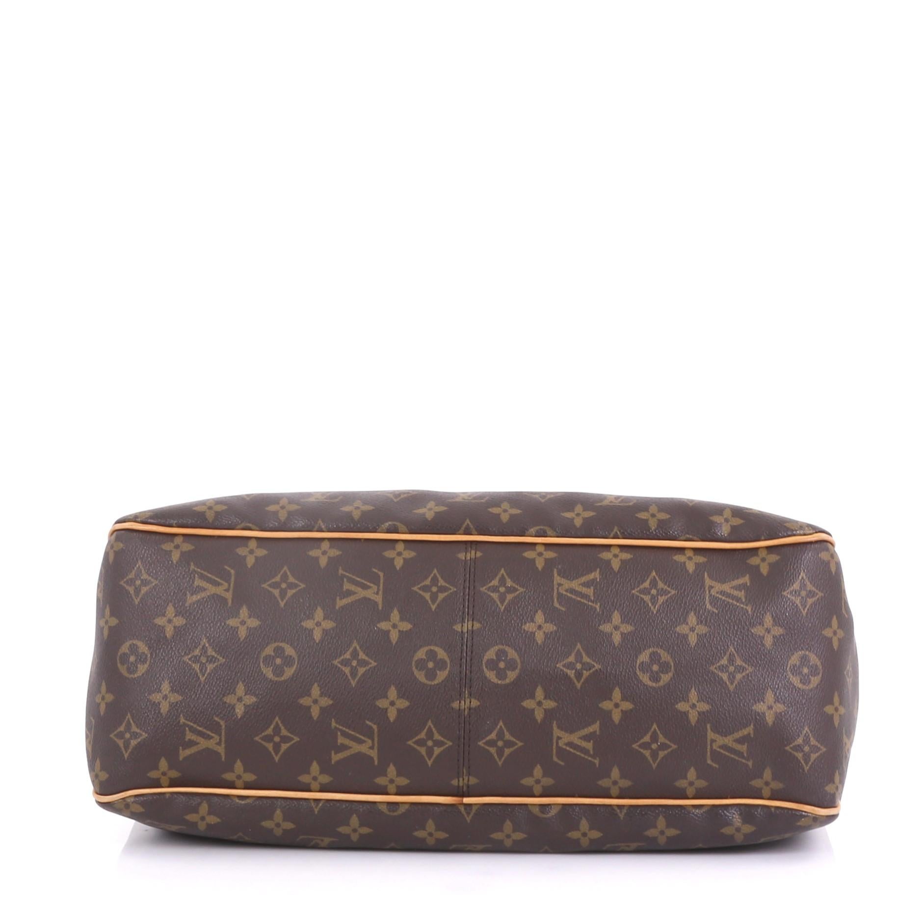Women's Louis Vuitton Delightful Handbag Monogram Canvas MM