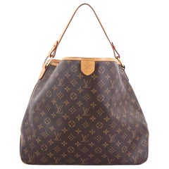 Louis Vuitton Delightful Handbag Monogram Canvas MM