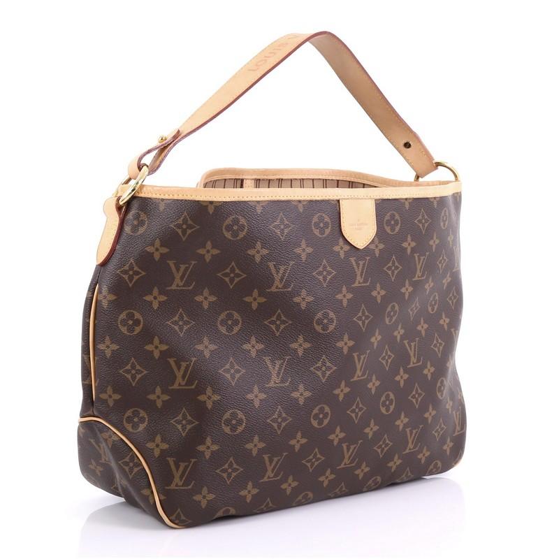 Black Louis Vuitton Delightful Handbag Monogram Canvas PM