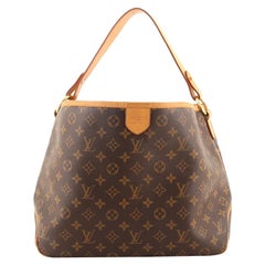 Louis Vuitton Delightful Handtasche Monogramm Segeltuch PM