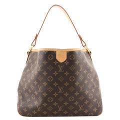 Louis Vuitton Delightful Handtasche Monogramm Segeltuch PM