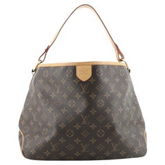 Louis Vuitton Delightful Handtasche Monogramm Segeltuch PM
